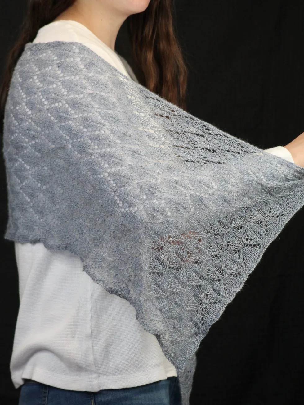 Blue Lace Wrap