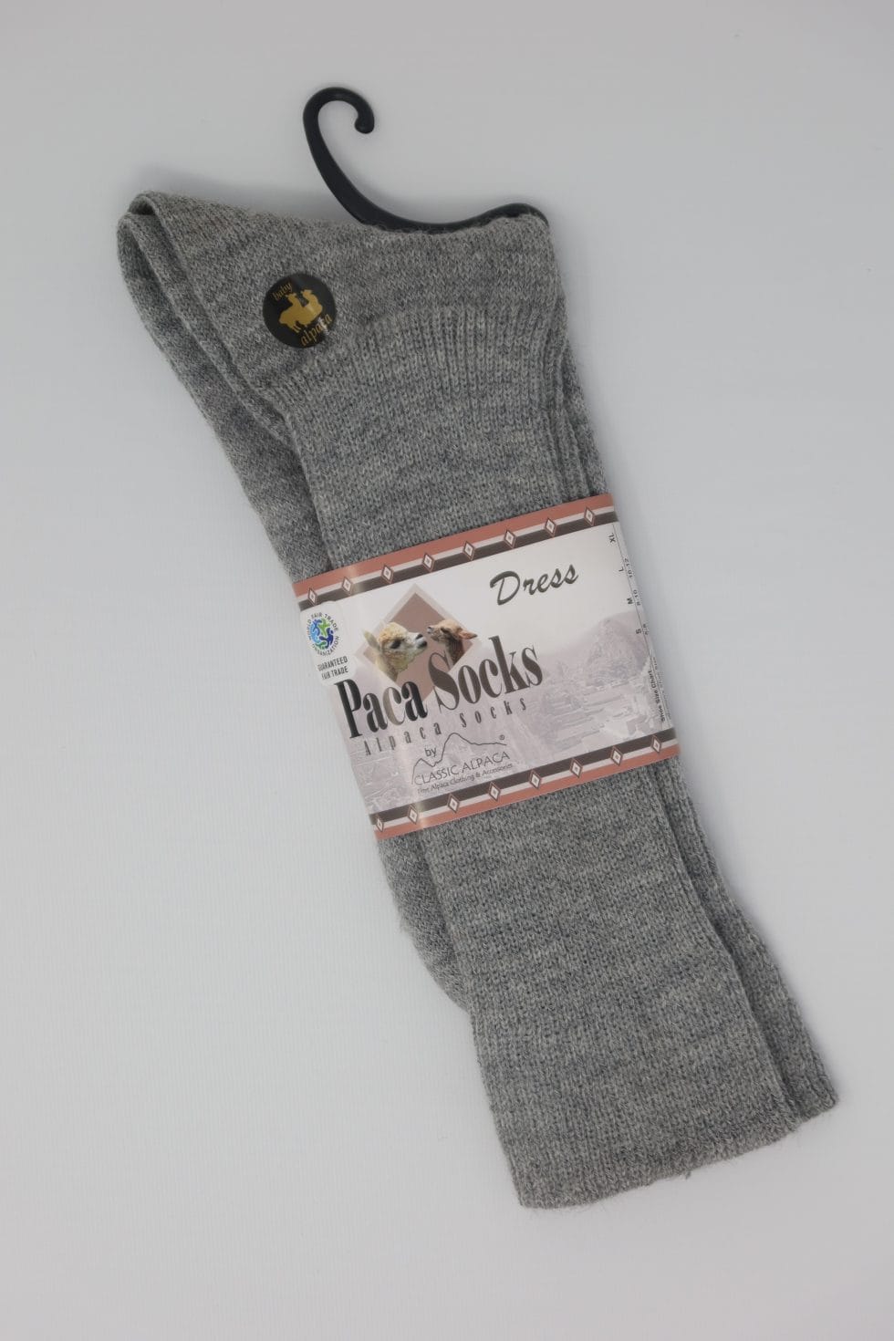 Grey Heather Dress Socks Mens