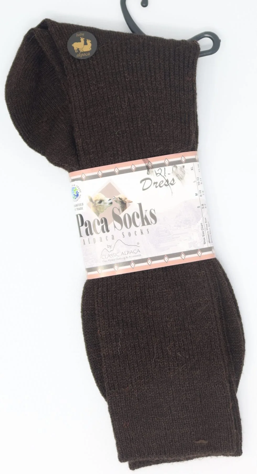 Dark Brown Dress Socks Mens