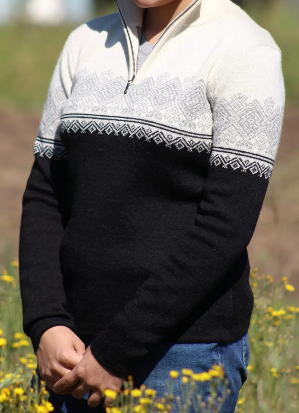 Half Zip Pullover Sweater