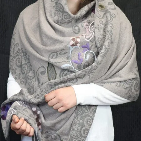 Venetian Reversible Alpaca Wrap