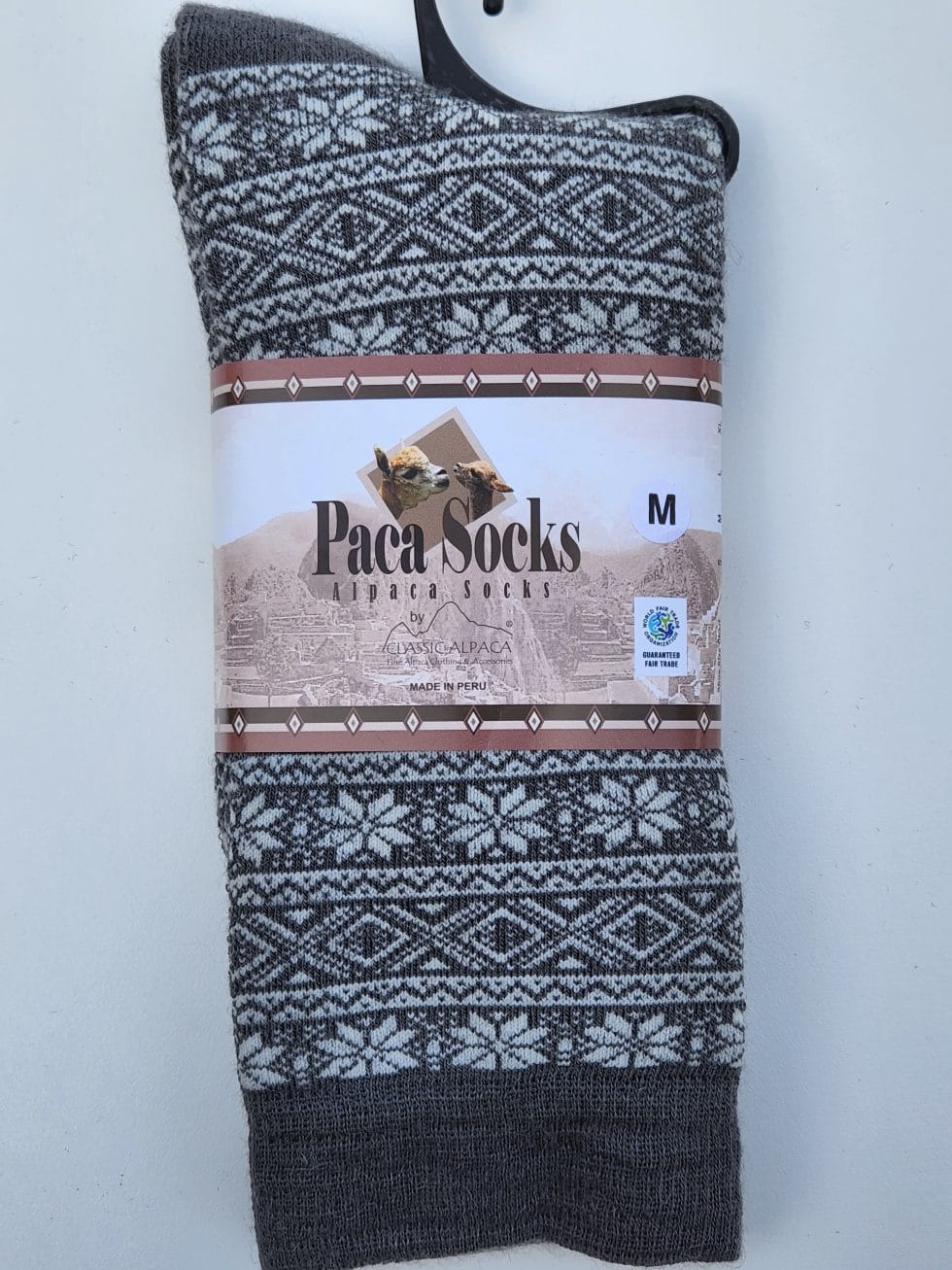 Nordic Socks - Grey-Natural - Womens