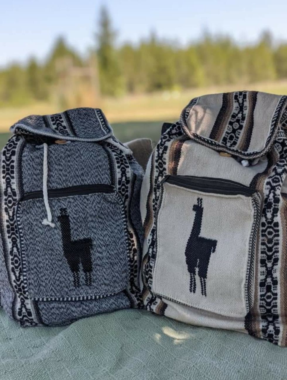 Woven Back Packs
