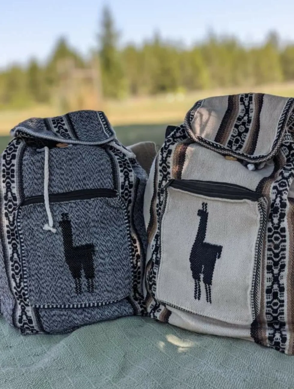 Woven Back Packs