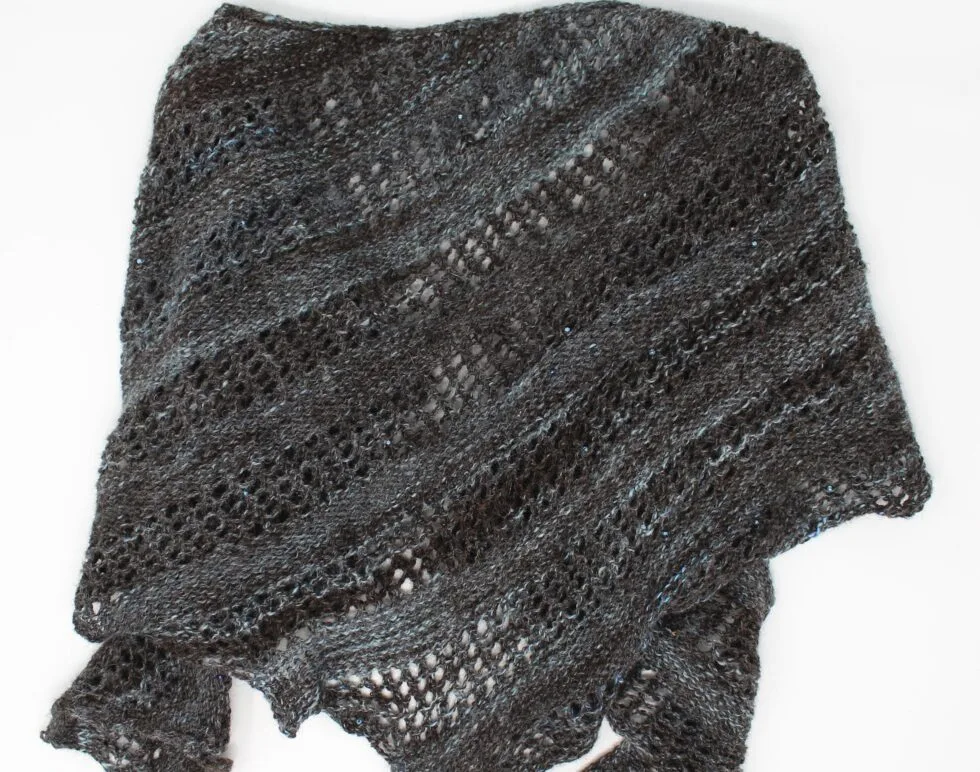 Handmade Changing Staircase Shawl