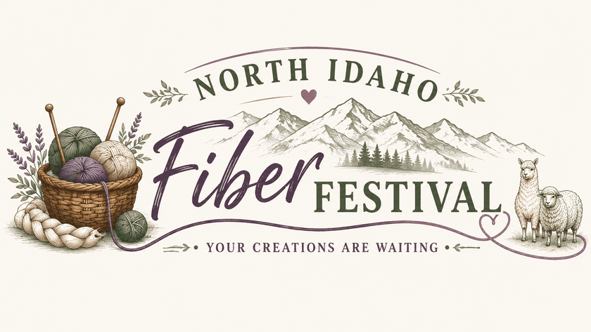 North Idaho Fiber Festival event graphic